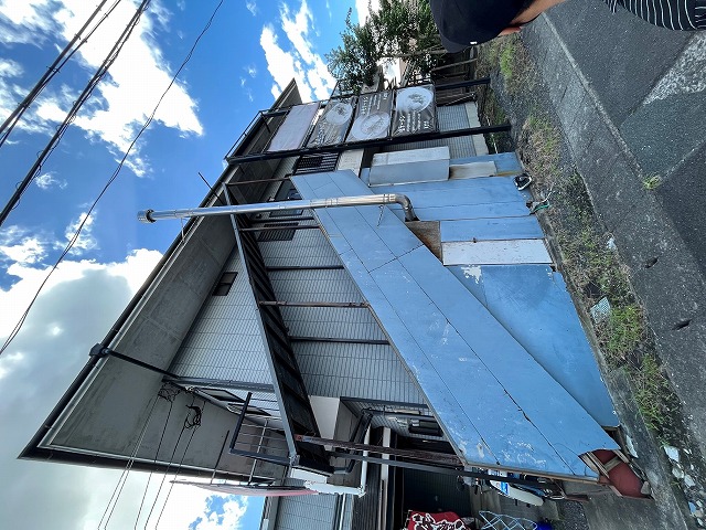 外壁ボードの張替え