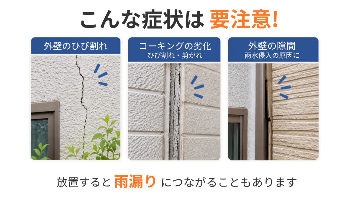 台風シーズン前にチェック! お家の外壁・屋根セルフ点検ポイント