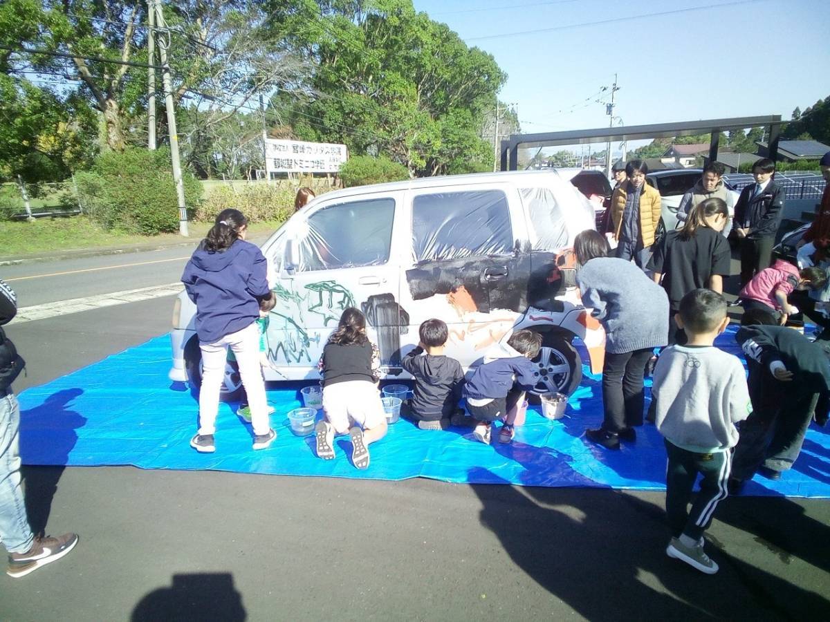 塗装イベントを開催しました